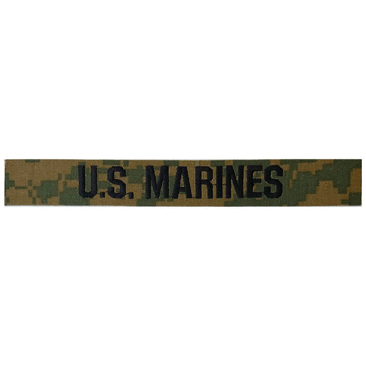 Woodland MCCU U.S. Marines Tape (Sew On) (Takes about 3 Weeks) [JDT-MC-004]
