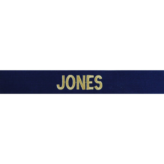 OFFICER NAVY INDIVIDUAL NAMETAPE COVERALLS