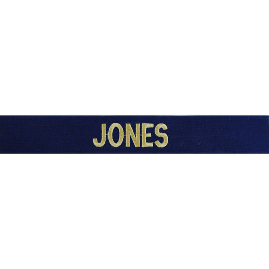 OFFICER NAVY INDIVIDUAL NAMETAPE COVERALLS