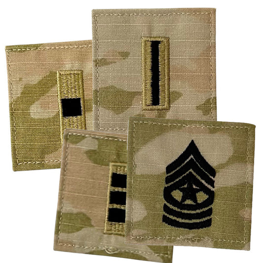 Army OCP Multicam Rank (hook back) - Select Rank