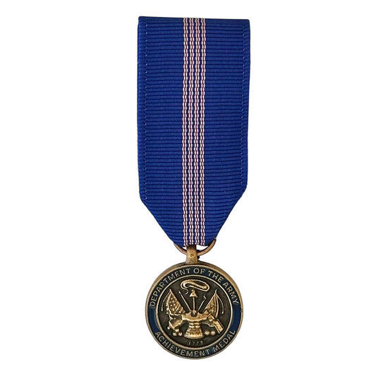 Army Achievement Civilian Service Mini Medal