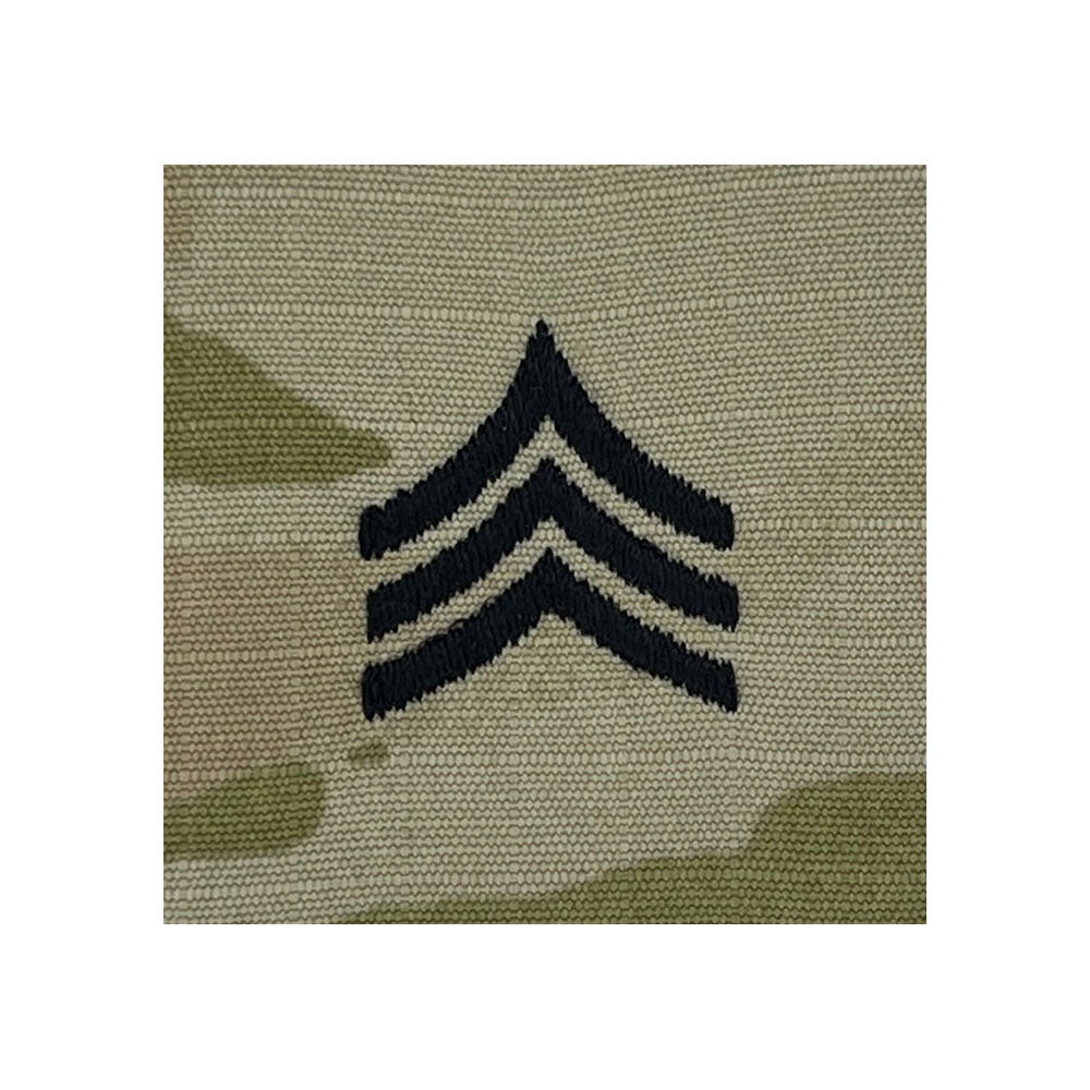 OCP MULTICAM ARMY RANK SEW ON