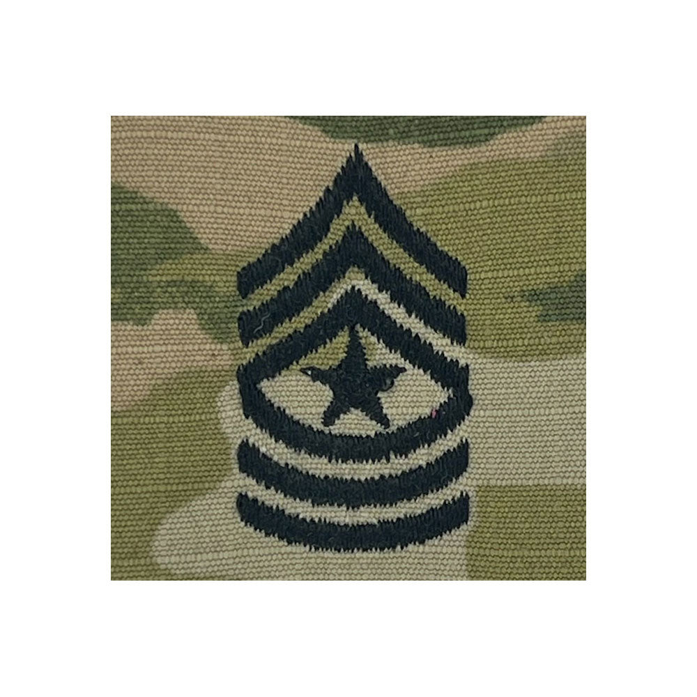 OCP MULTICAM ARMY RANK SEW ON