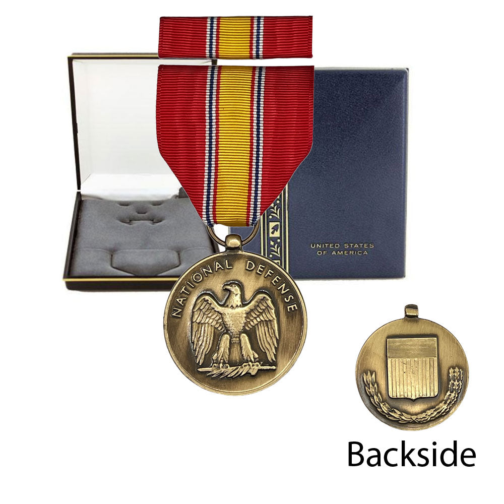 NATIONAL DEFENSE MEDAL PRESENTATION SET