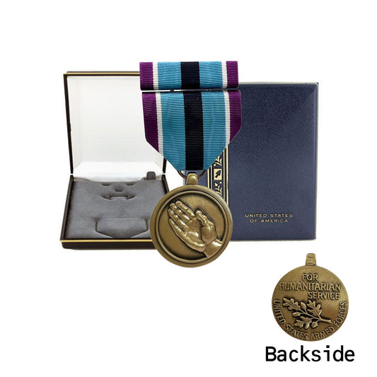 HUMANITARIAN SERVICE MEDAL (BOXED)