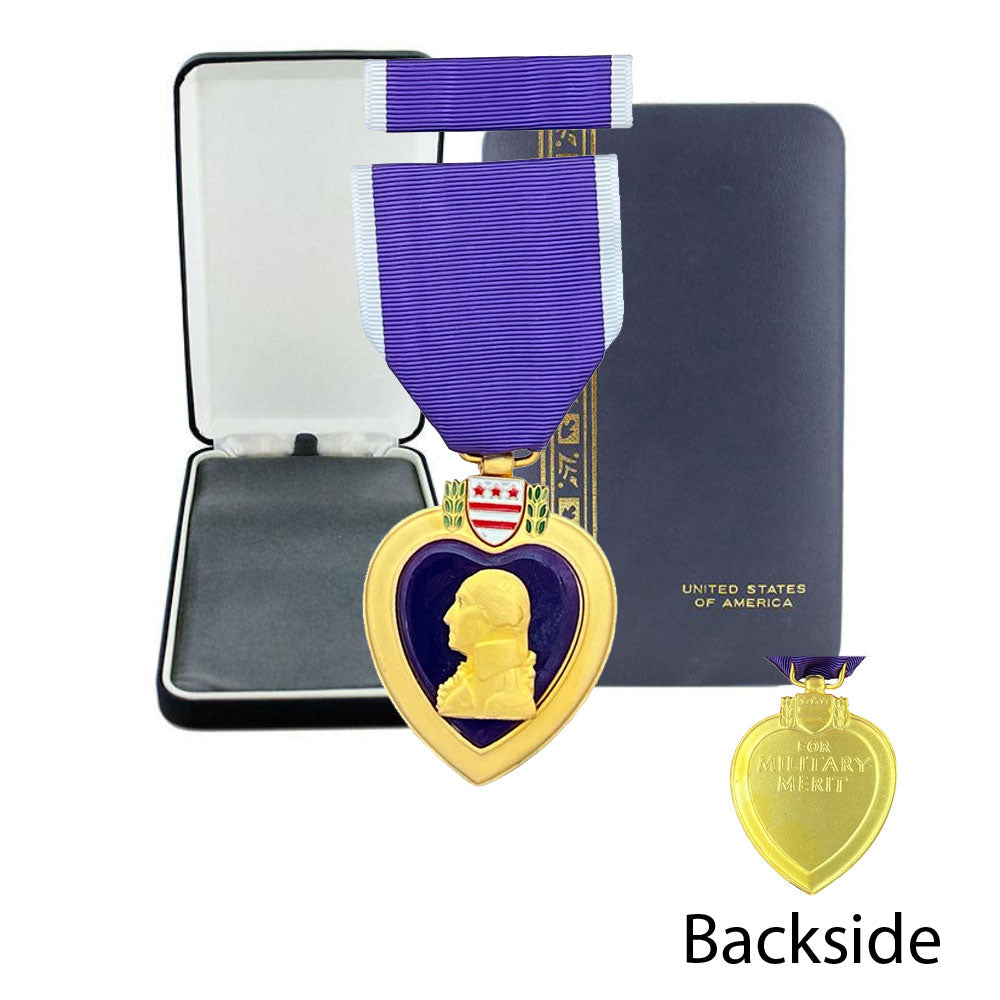 PURPLE HEART MEDAL PRESENTATION SET