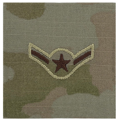 MULTICAM AIR FORCE RANK PATCH SEW ON - Select Rank