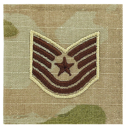 MULTICAM AIR FORCE RANK PATCH SEW ON - Select Rank