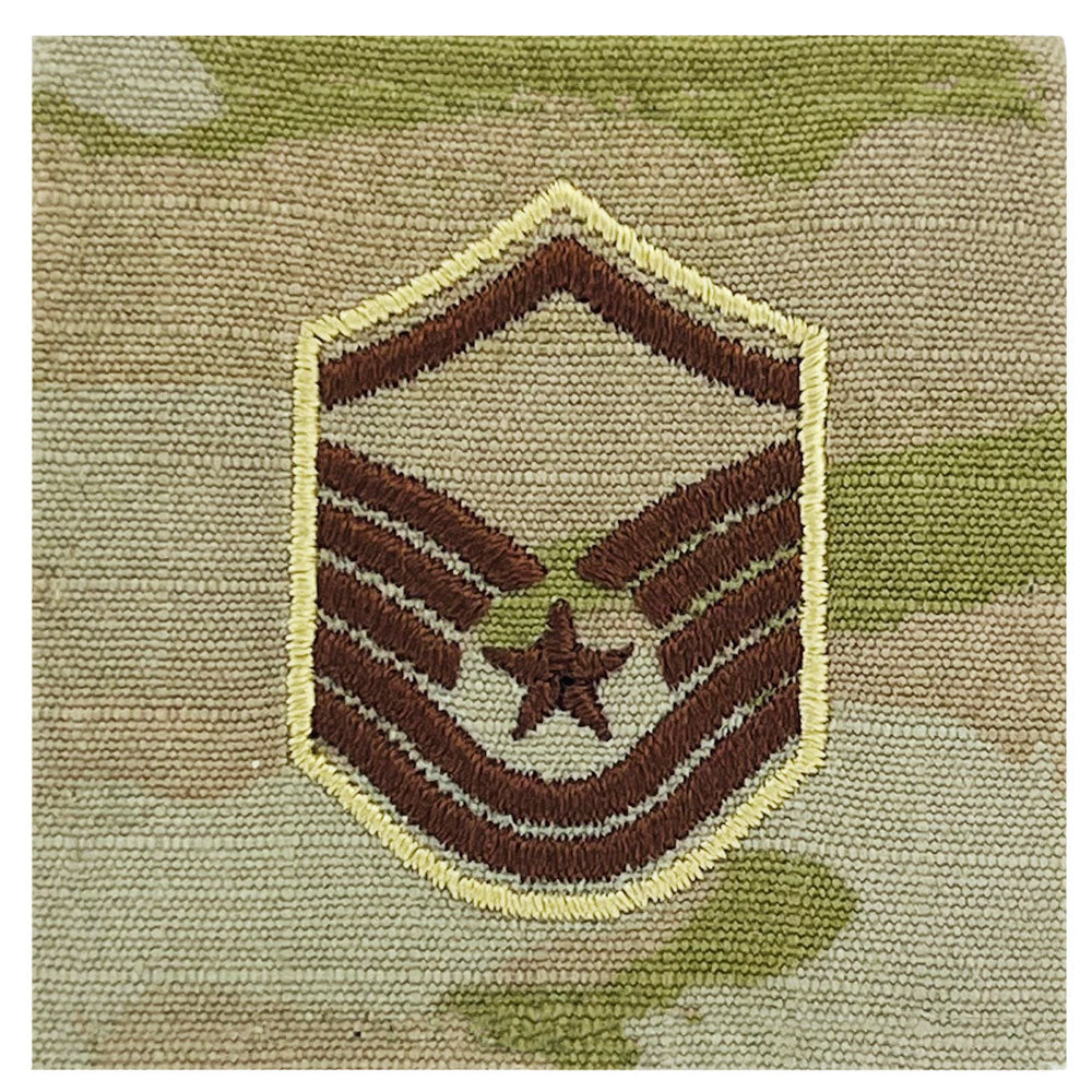 MULTICAM AIR FORCE RANK PATCH SEW ON - Select Rank