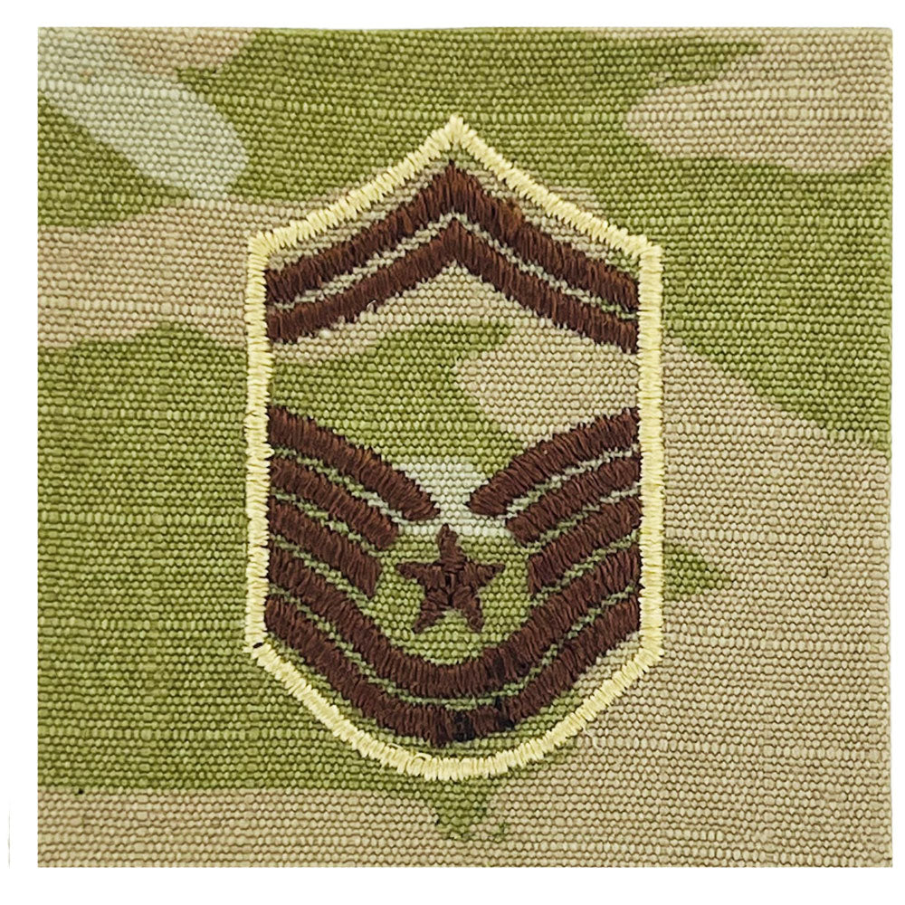 MULTICAM AIR FORCE RANK PATCH SEW ON - Select Rank