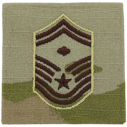 MULTICAM AIR FORCE RANK PATCH SEW ON - Select Rank